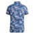 D555 Reuben Hawaii Shirt Navy - Srajce - Moške srajce za Močnejše Postave
