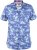 D555 WHITSBURY Hawaiian Print Shirt - Srajce - Moške srajce za Močnejše Postave