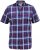 D555 Portland Check Button Down Collar S/S Shirt - Srajce - Moške srajce za Močnejše Postave