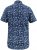 D555 Padbury Floral Ao Printed S/S Shirt Navy - Srajce - Moške srajce za Močnejše Postave