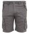 D555 Melton Cotton Cargo Shorts Grey - Kratke hlače - Moške Kratke Hlače za Močnejše Postave