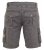 D555 Melton Cotton Cargo Shorts Grey - Kratke hlače - Moške Kratke Hlače za Močnejše Postave