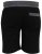 D555 Sutton Elasticated Waist Shorts With Embroidery Black - Trenirke & kratke trenirke - Moške Trenirke za Močnejše Postave