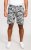 D555 Carlton Elasticated Waist Jersey Camo Shorts - Trenirke & kratke trenirke - Moške Trenirke za Močnejše Postave