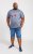 D555 Sharnbrook Electric Legends Guitar Print T-Shirt - Kratke Majice - Moške kratke majice za močnejše postave