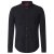 D555 Donnie Long Sleeve Jersey Shirt Black - Srajce - Moške srajce za Močnejše Postave