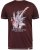D555 Redbourn Lightning Bolt Guitar Printed T-Shirt - Kratke Majice - Moške kratke majice za močnejše postave