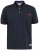 D555 Ashwell Ao Printed Polo Shirt Dark Navy - Polo majice - Moške Polo Majice za Močnejše Postave