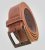 D555 Dylan Tan Bonded Leather Belt - Pasovi - Moški Pasovi Večje Velikosti