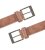 D555 Dylan Tan Bonded Leather Belt - Pasovi - Moški Pasovi Večje Velikosti