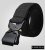 D555 Dale Tactical Stretch Webbing Belt with Heavy Duty Quick Release Buckle Black - Pasovi - Moški Pasovi Večje Velikosti