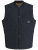 Jack & Jones Hero Liner Quilted Gilet Vest Black - Telovniki - Brezrokavniki v velikih velikostih