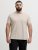 Jack & Jones Weston polo majica svetlo bež - Polo majice - Moške Polo Majice za Močnejše Postave