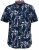 D555 FINLEY Hawaiian AO Print Shirt Navy - Srajce - Moške srajce za Močnejše Postave