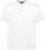 Adamo Silas Regular fit Serafino T-shirt White - Kratke Majice - Moške kratke majice za močnejše postave
