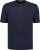 Adamo Silas Regular fit Serafino T-shirt Navy - Kratke Majice - Moške kratke majice za močnejše postave