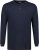 Adamo Sven Regular fit Serafino Long sleeve T-shirt Navy - Kratke Majice - Moške kratke majice za močnejše postave