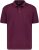 Adamo Klaas Regular fit Polo Shirt with Pocket Blackberry - Polo majice - Moške Polo Majice za Močnejše Postave