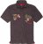 Adamo DURBAN Regular fit Polo Shirt Charocal - Polo majice - Moške Polo Majice za Močnejše Postave