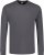 Adamo Floyd Comfort fit Long sleeve T-shirt Charcoal - Kratke Majice - Moške kratke majice za močnejše postave