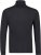Adamo Fabio Comfort fit Turtleneck Long sleeve T-shirt Black - Kratke Majice - Moške kratke majice za močnejše postave