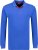 Adamo Peter Comfort fit Long sleeve Polo Blue - Polo majice - Moške Polo Majice za Močnejše Postave