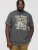 D555 BENNETT Dune Kings Buggy Printed Crew Neck T-Shirt Khaki - Kratke Majice - Moške kratke majice za močnejše postave