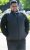 D555 MARSDEN Hybrid Knitted Jacket With Bonded Fleece Lining Black - Jakne - Moške bunde za Močnejše Postave