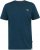 D555 ORSTON Reno Fabric Crew Neck T-Shirt With Chest Embroidery Blue Reno - Kratke Majice - Moške kratke majice za močnejše postave