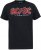 D555 JAILBREAK Official Ac/Dc Printed T-Shirt With Front And Back Print - Black - Kratke Majice - Moške kratke majice za močnejše postave