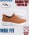 D555 Dartford 1 Kingsize Hands Free Shoes Pu & Faux Suede Top Tan - Moški čevlji 40-52 - 