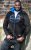 D555 LINGARD Full Zip Hoody With Original Chest Print Black - Puloverji & jopice - Moški Puloverji & Jopice za Močnejše Postave