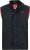 D555 FELIPE Zip Through Padded Gilet With Contrast Colour Lining And Rubber Badge Black - Jakne - Moške bunde za Močnejše Postave