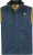D555 FELIPE Zip Through Padded Gilet With Contrast Colour Lining And Rubber Badge Navy - Jakne - Moške bunde za Močnejše Postave