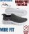 D555 Blyth 1 Kingsize Hands Free Shoes With Knitted Top Black - Moški čevlji 40-52 - 