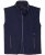 Adamo Orlando Fitness Vest Full Zipper Navy - Športna & zunanja oblačila - Moška Športna Oblačila za Močnejše postave