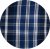 D555 Walsall Button Down Collar Short Sleeve Shirt Navy Shirt - Srajce - Moške srajce za Močnejše Postave