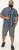 D555 Walsall Button Down Collar Short Sleeve Shirt Navy Shirt - Srajce - Moške srajce za Močnejše Postave