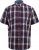 D555 Shields Button Down Collar Short Sleeve Shirt With Pocket Red Check - Srajce - Moške srajce za Močnejše Postave