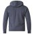 D555 Vadal Full Zip Hoodie Charcoal - Puloverji & jopice - Moški Puloverji & Jopice za Močnejše Postave