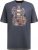 D555 Stockport Multi Coloured Guitar Printed T-Shirt Denim - Kratke Majice - Moške kratke majice za močnejše postave