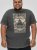 D555 HANLEY Official Pink Floyd Crew Neck T-Shirt Dark Grey - Kratke Majice - Moške kratke majice za močnejše postave