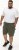 D555 Wigan 1 Elasticated Waist Fleece Cargo Shorts Khaki - Trenirke & kratke trenirke - Moške Trenirke za Močnejše Postave