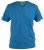 D555 Signature V-neck T-shirt Blue - Kratke Majice - Moške kratke majice za močnejše postave