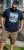 D555 Knowle Detroit Motor Bike Printed Crew Neck T-Shirt Navy - Kratke Majice - Moške kratke majice za močnejše postave