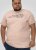 D555 Bournemouth Shoal Of Fish Printed Crew Neck T-Shirt Pink - Kratke Majice - Moške kratke majice za močnejše postave