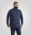 D555 Middlesbrough Long Sleeve AOP Micro Blue Shirt Navy TALL SIZE - Srajce - Moške srajce za Močnejše Postave