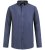 D555 Middlesbrough Long Sleeve AOP Micro Blue Shirt Navy - Srajce - Moške srajce za Močnejše Postave