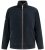 D555 Louth Micro Fleece Jacket with Sherpa Lining Black - Jakne - Moške bunde za Močnejše Postave