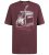 D555 Barnsley Guitar and Amp Crew Neck T-Shirt Burgundy - Kratke Majice - Moške kratke majice za močnejše postave